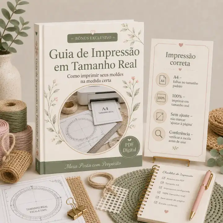 Guía de Impresión en Tamaño Real