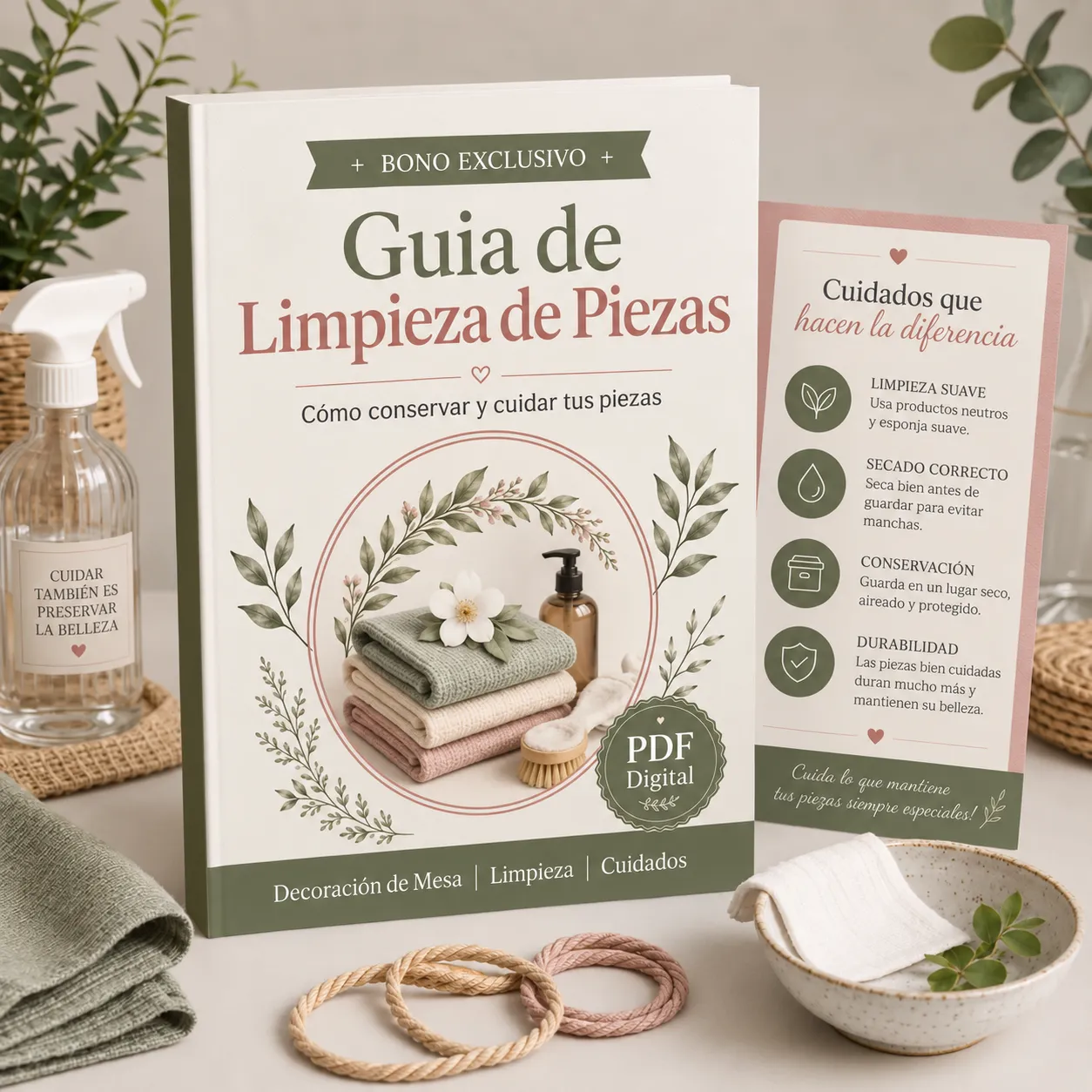 Guía de Limpieza de las Piezas
